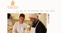 Desktop Screenshot of cookingschoolbologna.com